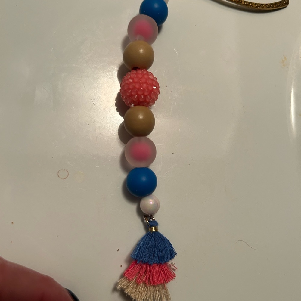Colorful Beaded Bookmark - Picture 2 of 2
